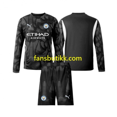 Fotballdrakt Manchester City Keeper Barn Fjerde 2024-2025 Langermet